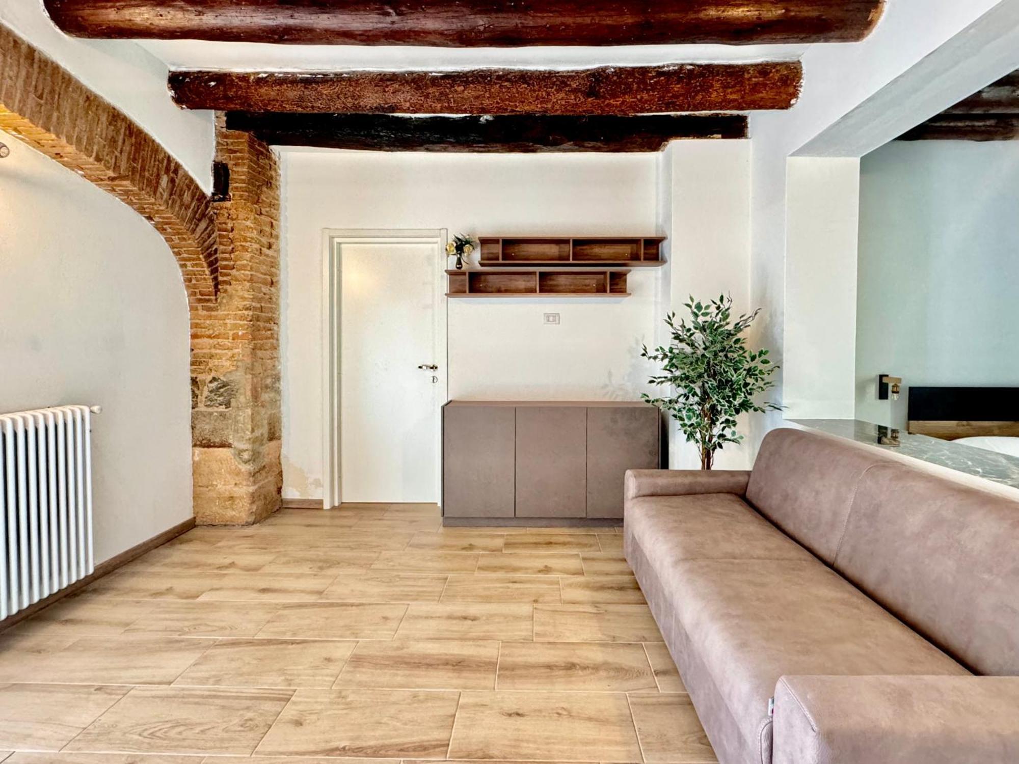 Casa Storica Del 1600 In Bergamo Centro Apartman Kültér fotó